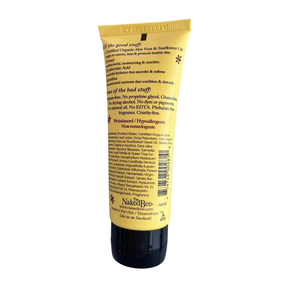 The Naked Bee Nag Champa Moisturizing Hand & Body Lotion 2.25 oz Sandalwood Tube